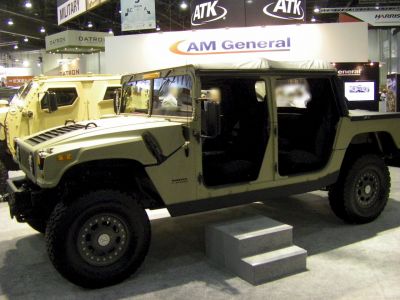 AM General Hummer
Photos of AFVs at the IDEX 2013 exhibition 
