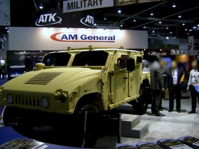 AM General Hummer
Photos of AFVs at the IDEX 2013 exhibition 
