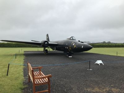 Canberra
Used for icing trials - it sprayed water onto aircraft tailing it to check ice formation !
