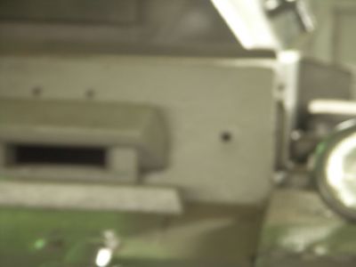 Pz III drivers visibility slit

