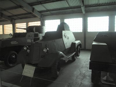 Russian Armoured car hall
Russian Armoured car hall
