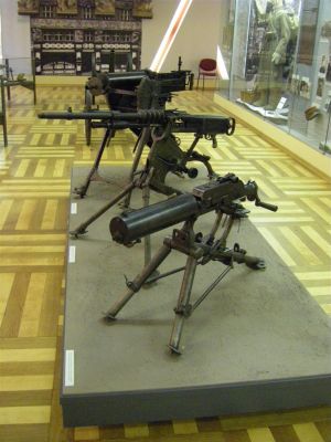 Maxim and Czech-built WW1 era Machine guns 
Photos from the [url=http://www.vhu.cz/cs/stranka/armadni-muzeum/]Prague Military Museum[/url] �i�kov, showcasing history of the Czech and Czechoslovak Military
