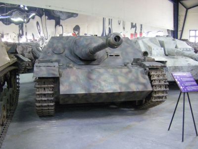 Jagdpanzer IV L/48 Ausf F
 The Jagdpanzer IV, Sd.Kfz. 162, was a tank destroyer based on the Panzer IV chassis built in three main variants. As one of the casemate-style turretless Jagdpanzer (tank destroyer, literally "hunting tank") designs
