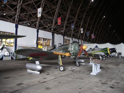 Tillamook Aviation Museum - Ki43 Oscar 
Taken at Tillamook Aviation Museum, near the home of Tilamook Cheese. An ex Blimp hangar made of wood ! [url=http://www.tillamookair.com/]Here's their home page[/url]
