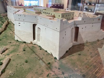 A castle model
