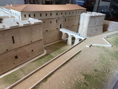 A castle model
