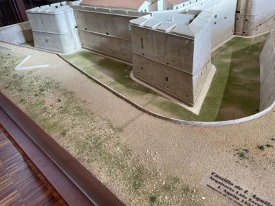 A castle model
