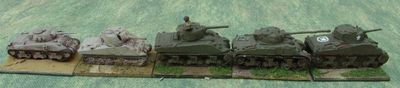 4 Shermans compared
Keywords: Compare