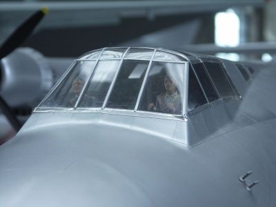 Spruce Goose  model as used in the film
Taken at Evergreen Aerospace Museum, McMinnville, Oregon
