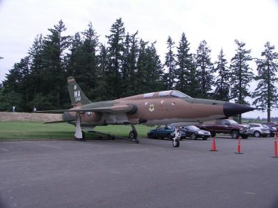 F105 Thunderchief
Taken at Evergreen Aerospace Museum, McMinnville, Oregon. F-105G-1RE 62-4432 
