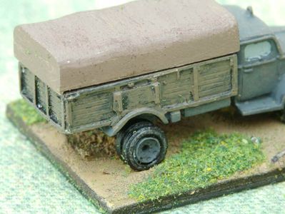 Opel Blitz detail shot
