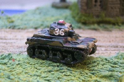 French Renault R35
From [url=http://www.pithead-miniatures.tk/]Pithead Miniatures[/url] The Renault R35 light tank was designed as the replacement for the old FT-17 of WW1 fame. The tank was armed with a short 37mm L/21 SA18 cannon and a 7.5mm machine gun. It was produced in great numbers and equipped two thirds of all French independent tank battalions. Models of this tank were also exported to Poland and they also supplied to units of the Rumanian army. 
Keywords:  French Polish Romanian