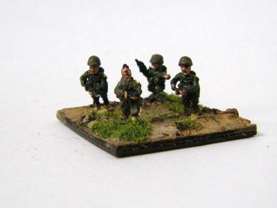 US Paratroops (with Mohicans)
Troosp with Mohicans from Pendraken, rest from wargames South
Keywords: American Para