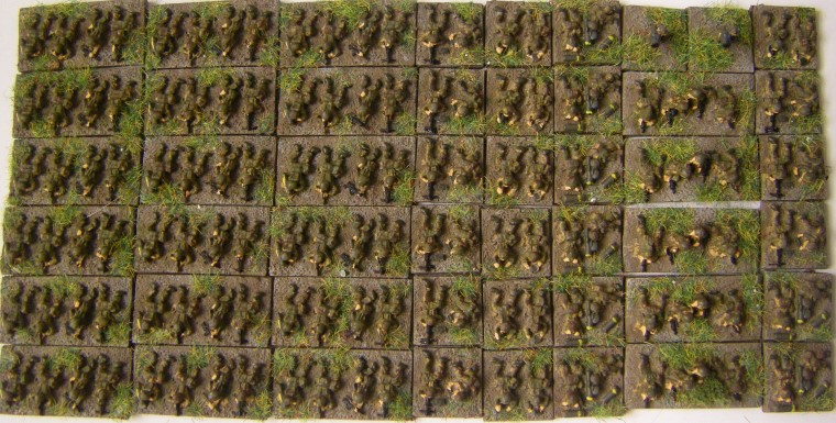 Cold War Commander, 1980s Cammo Photos of Mainforce 6mm Modern Infantry painted in 2015, 1300th