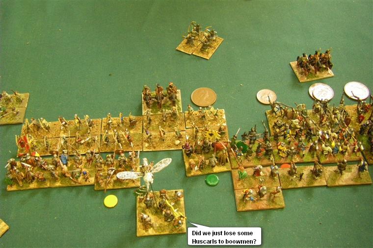 L'Art de la Guerre, Feudal and Dark Ages: Feudal German vs Feudal English, 15mm