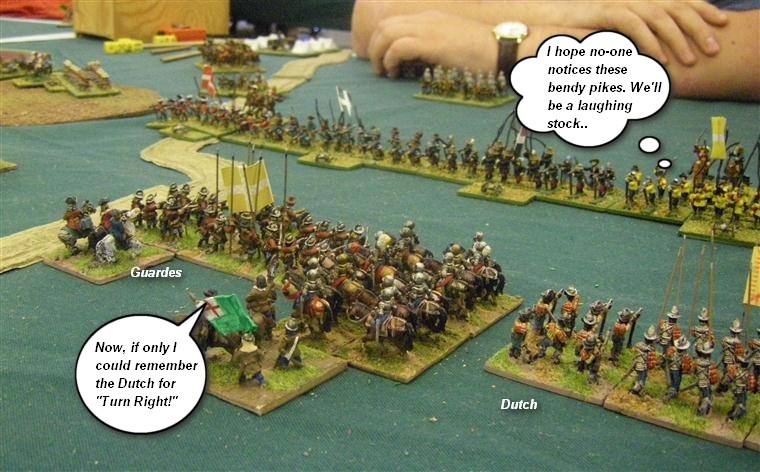 FoG:R Renaissance: Thirty Years' War French, German and Dutch vs Thirty Years' War French, 15mm