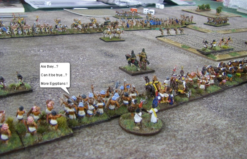 L'Art de la Guerre, Biblical: New Kingdom Egyptian vs New Kingdom Egyptian, 15mm
