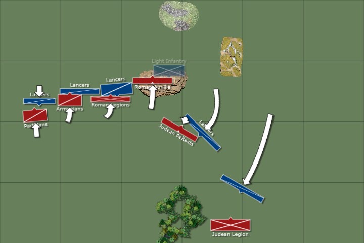 L'Art de la Guerre, Biblical &Classical: Early Imperial Roman & Judean vs Ostrogoths and Gepids,, 15mm